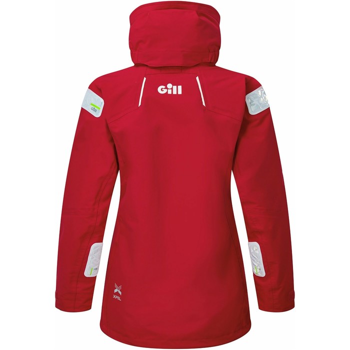 2024 Gill OS2 Offshore-Segeljacke Fr Os25jw Os2 Rot